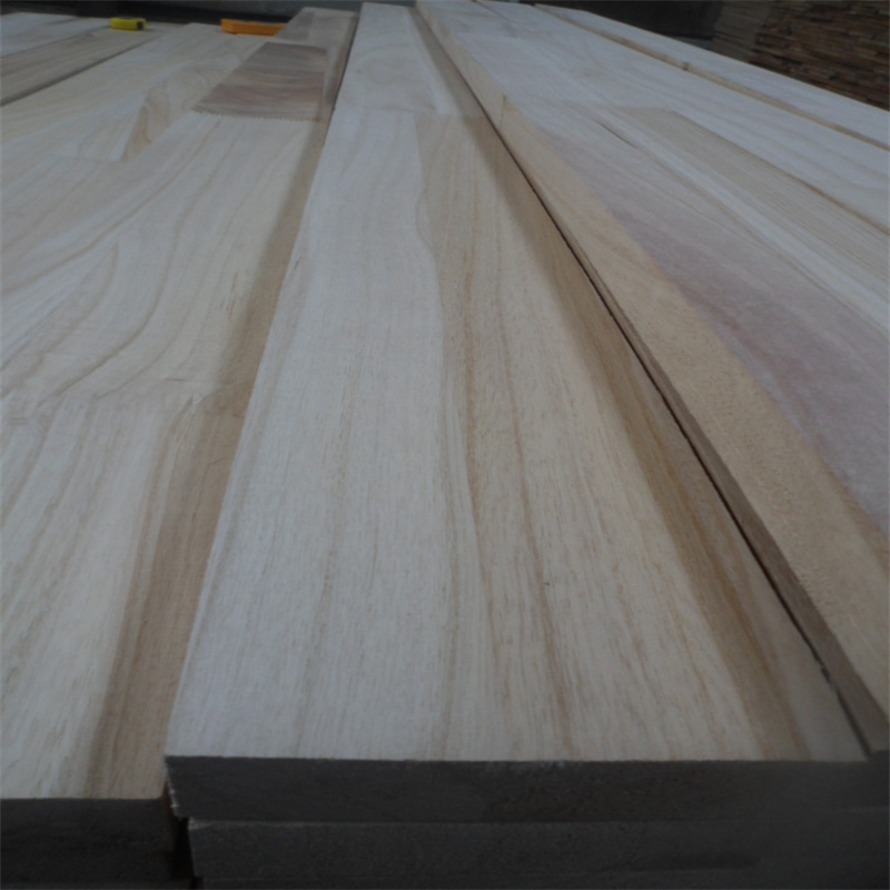 Solid Paulownia Pine Falcata Core Block Board Finger Joint Board 18mm for Furniture