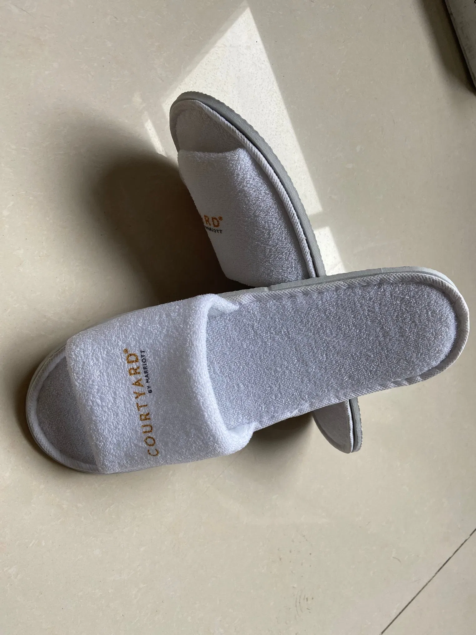 Factory Customized Logo Cheap Washable Hotel Disposable Slippers