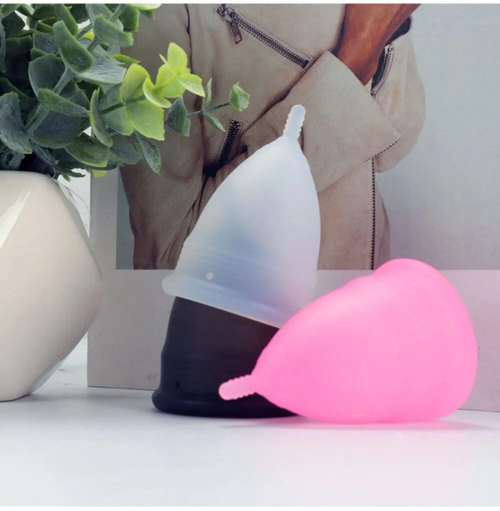Medical Grade Silicone Period Cup Menstrual Cup for Sensitive Bladders Designed to Reduce Pressure Discomfort