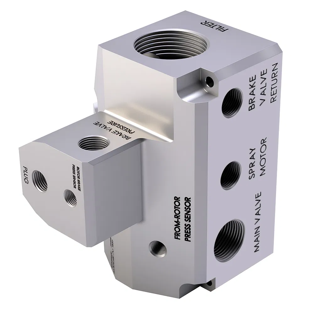 Гидравлический блок клапанов SH090 с термообработкой