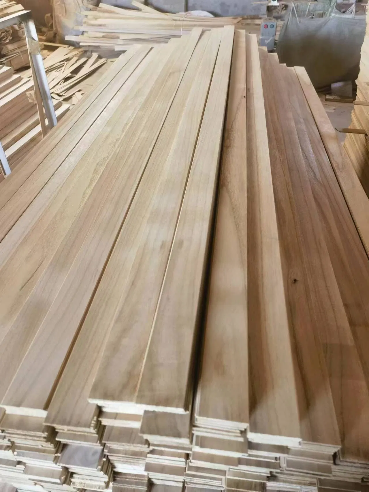 Paulownia Wood Blinds Material Strips for Shutters