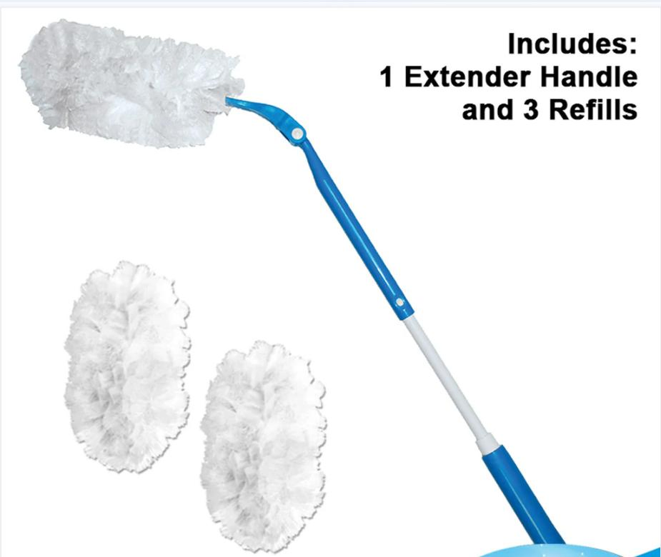 5-10PCS Refills+1handle Vent OEM Box or Polybag Feather Disposable Duster