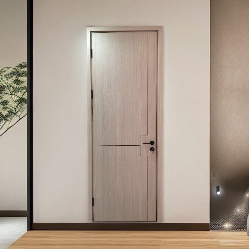 Modern WPC Interior Door for Building and School