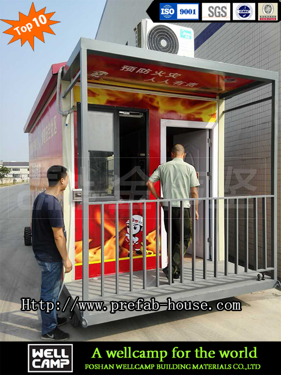 Wellcamp Fully Equipped Trailer / Portable Cabin with Slope Roof