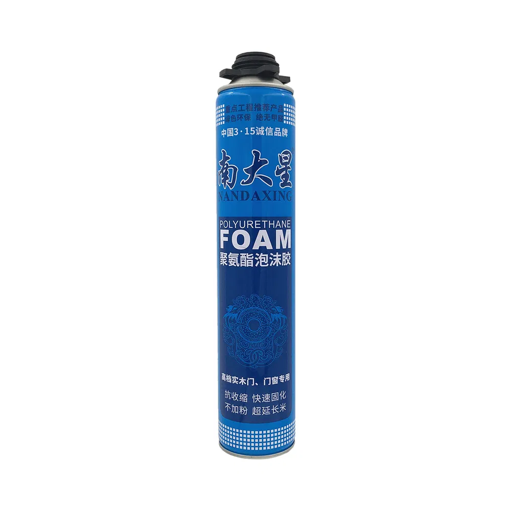 Construction PU Foam PU Adhesive Polyurethane Foam Joint Filler High Flexibility and Toughness Polyurethane Adhesive