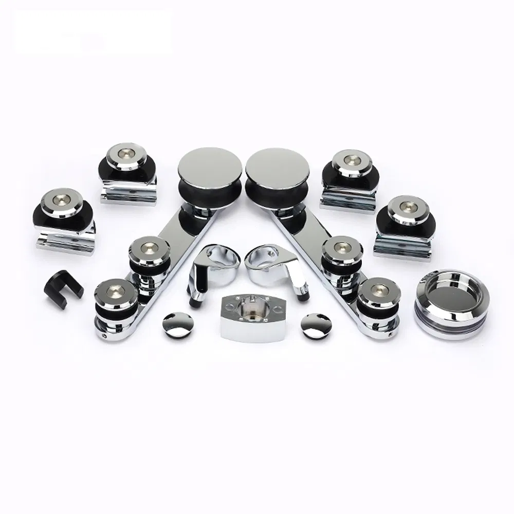 Комплект фурнитуры для раздвижных дверей в ванную из нержавеющей стали