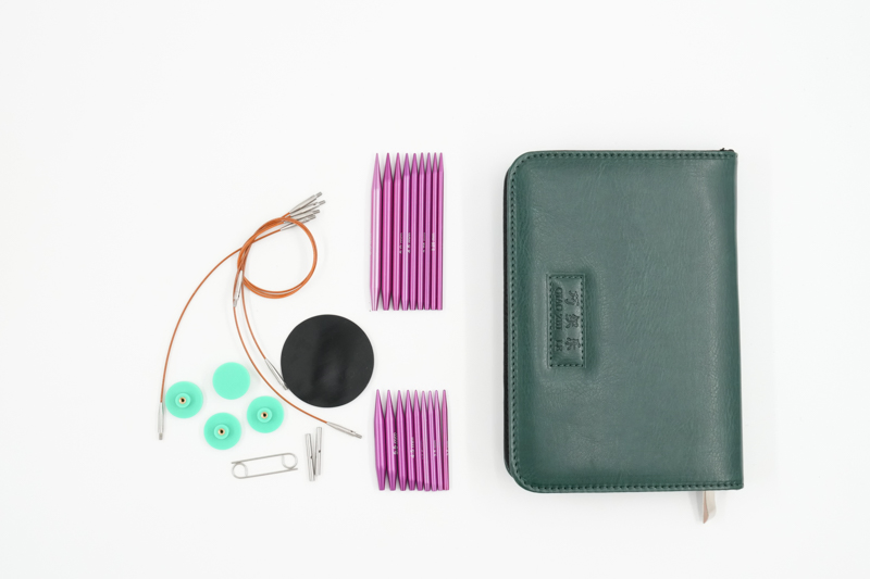 Aluminum Interchargable Circular Needles Sets (9PCS)