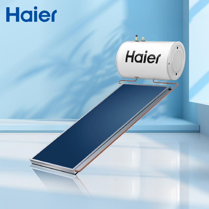 Chinese Factory New Design Blue Membrane 300L Flat Panel Pressure Solar Water Heater From China