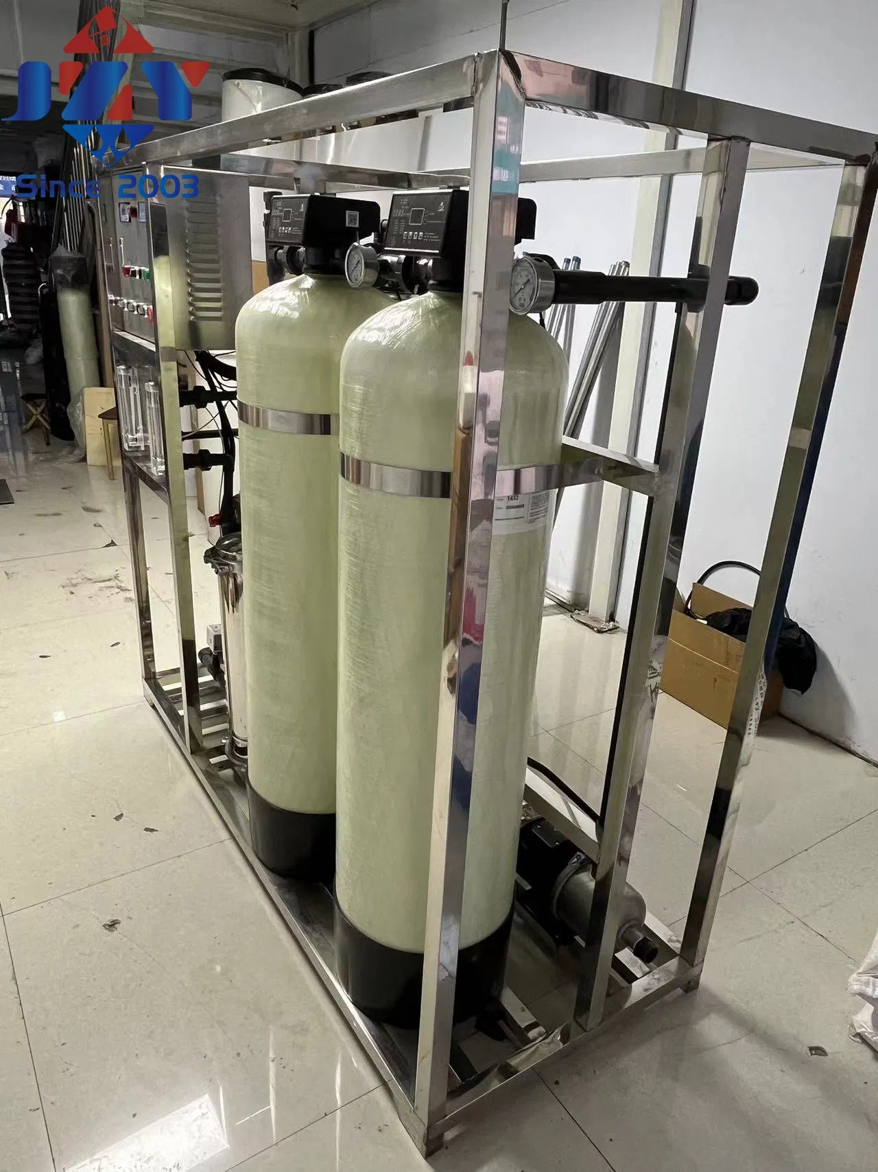 1000L Automatic Industrial Water Softener Plant Reverse Osmosis Softening System