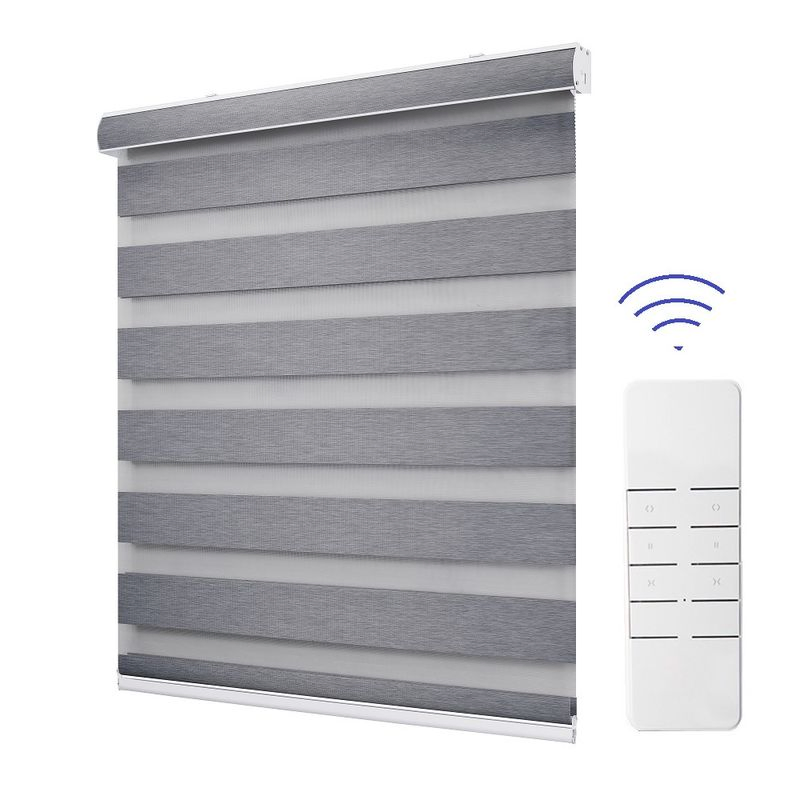 Wholesale Blackout Motorized Zebra Blinds for Window