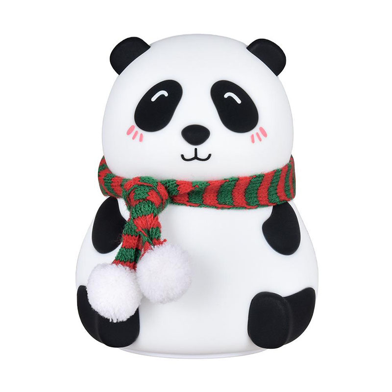 Силиконовая атмосферная лампа Panda для салона авто