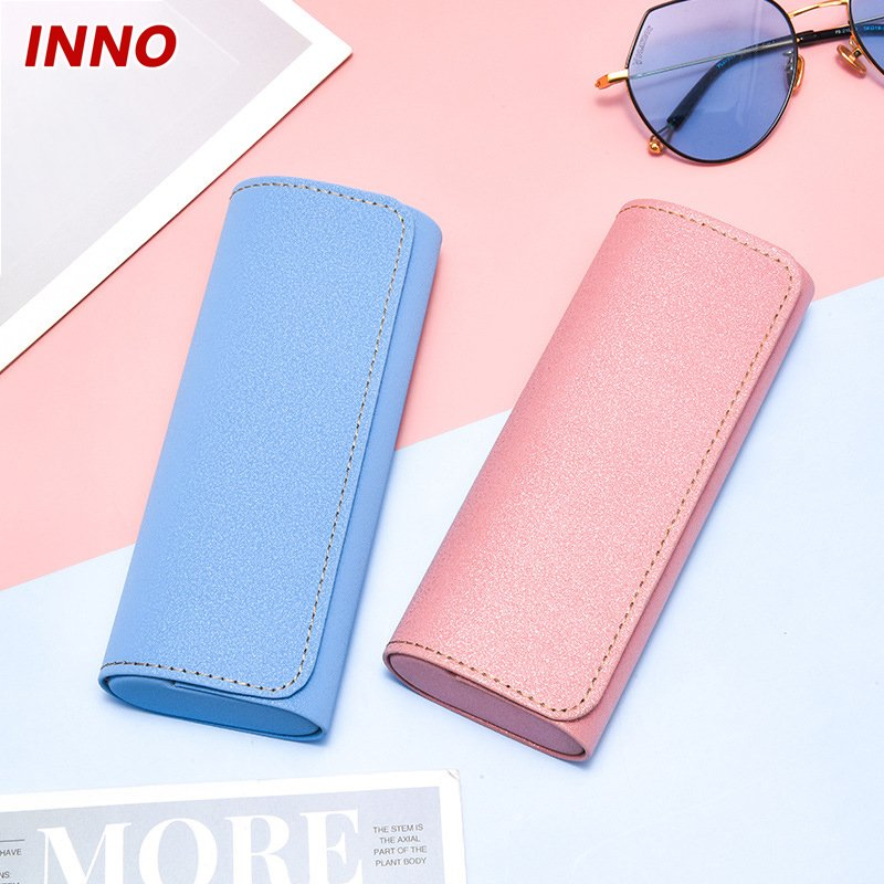 Inno-T105 Glasses Box Ins Style Girl Portable Crush-Resistant Male Retro Literary Personality Sunglasses Storage Case Eco-Friendly