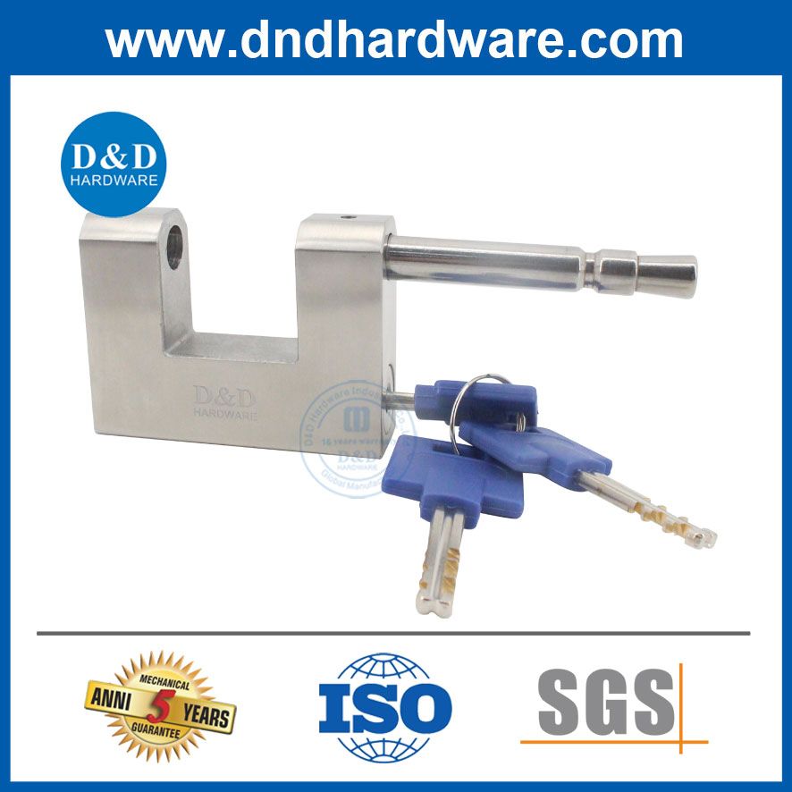 Waterproof Laminated Krys Iron Warehouse Container Fingerprint Stainless Steel Rectangular Security Safety Guangdong Horizontal Opening Brass Key Padlock