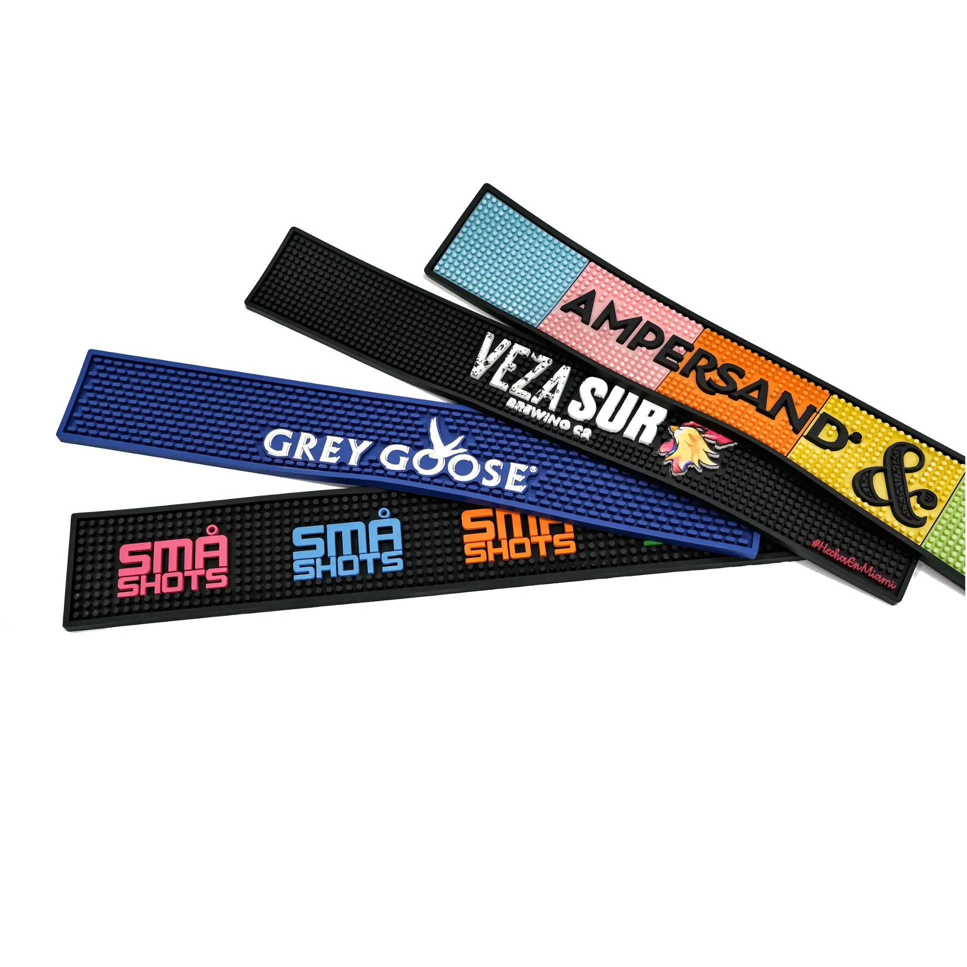 2025 Hot Sell OEM Deisng New Arrival Personalized Bar Mat Rubber Bar Mat