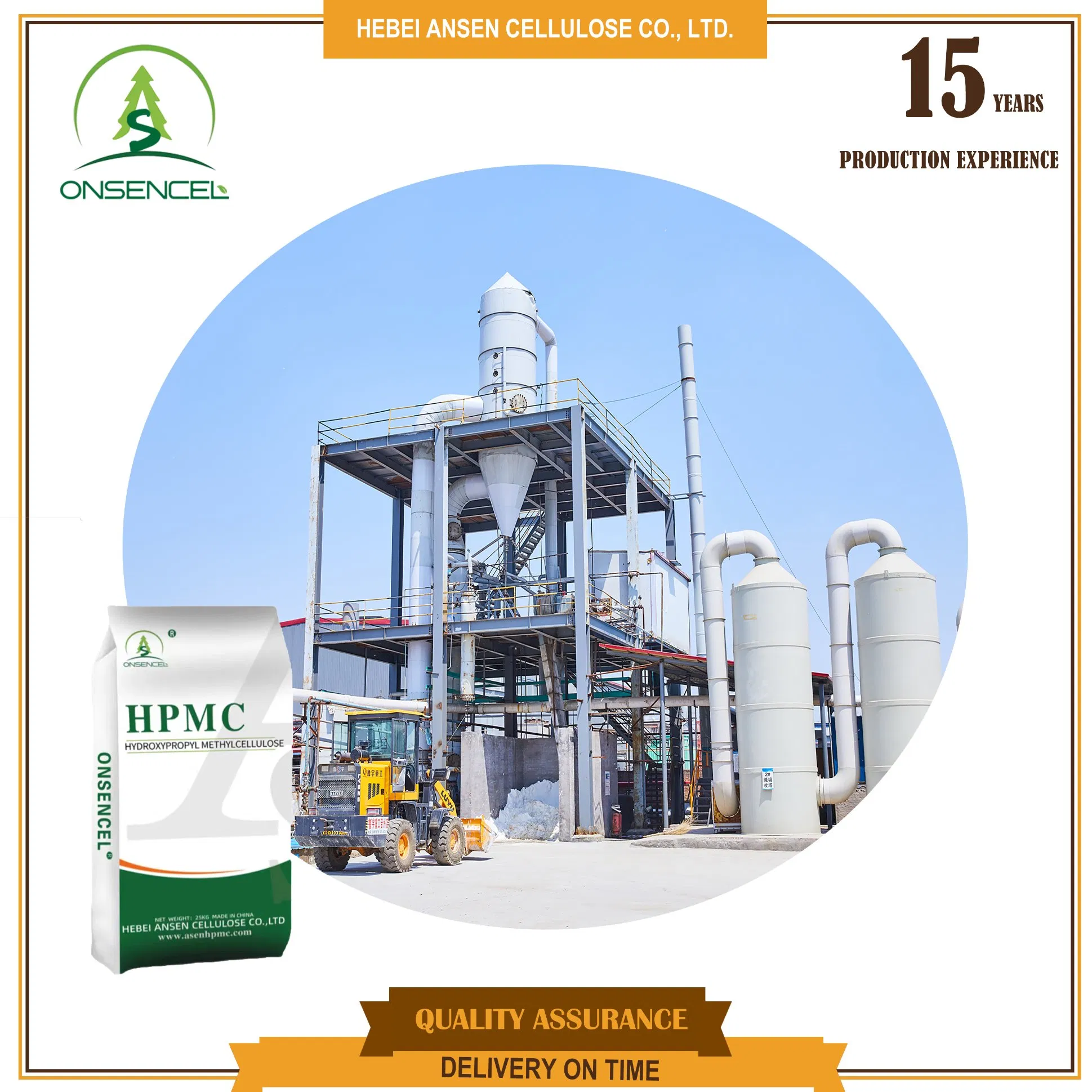 Water Proof HPMC Hydroxy Propyl Methyl Cellulose for Construction Middle East
