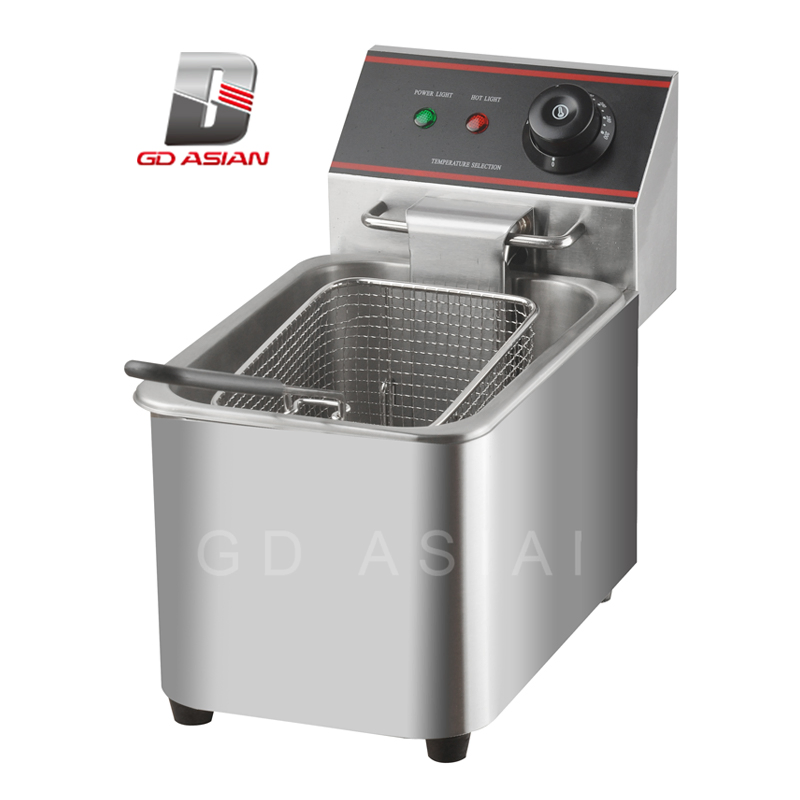 8L*2 Double Commercial Stainless Steel Electric Fryer