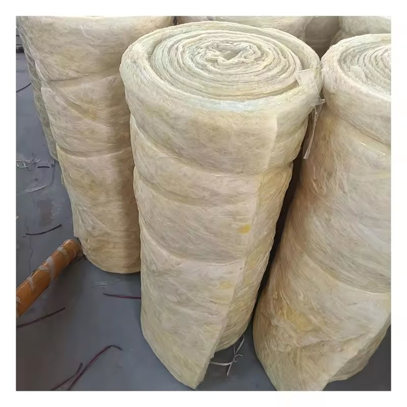 China Supplier Sound Insulation Rock Wool Rockwool Blanket/Roll for Roofing Building Fireproof Materials