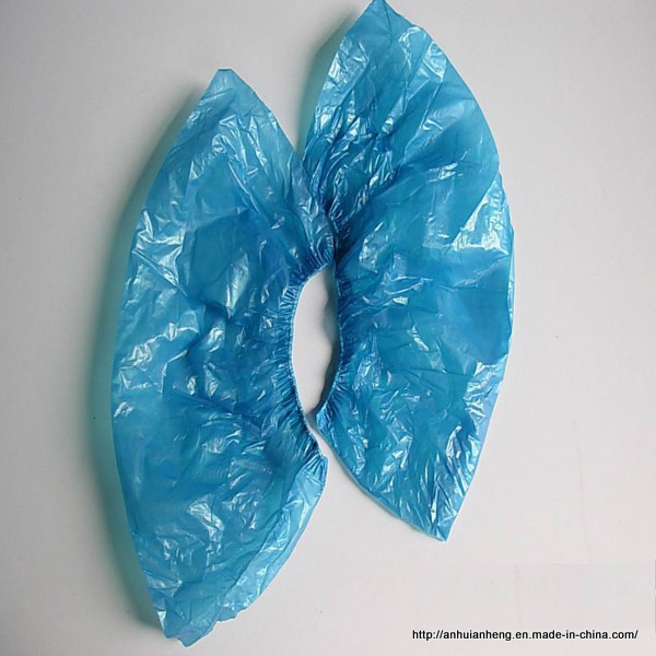 Wholesale Cheap Disposable PE Plastic Shoe Cover Waterproof and Durable with Elastic