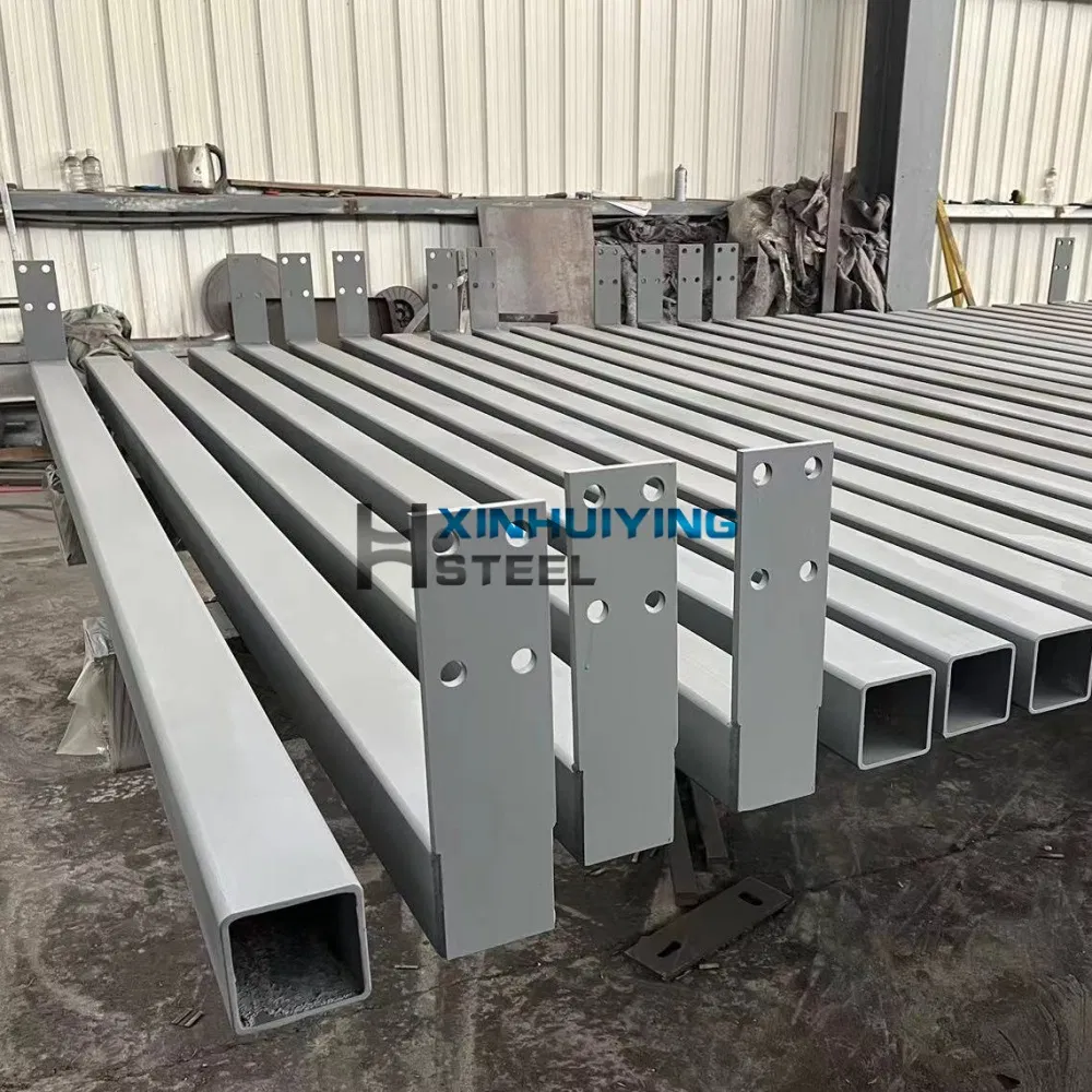 High Quality Custom Steel Post Square Tube for Steel Structure with Painting