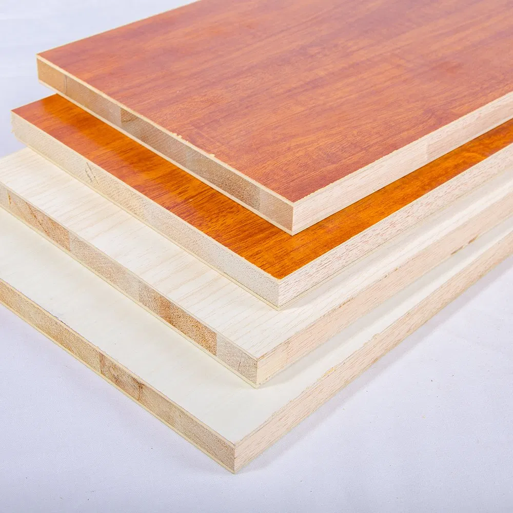 Falcata Paulownia Poplar Pine Core Melamine Block Board