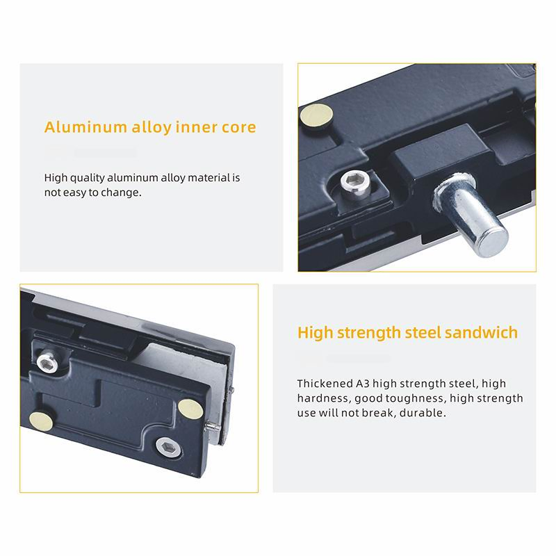 Tempered Glass Door Clamp Stainless Steel Curved Patch Fitting