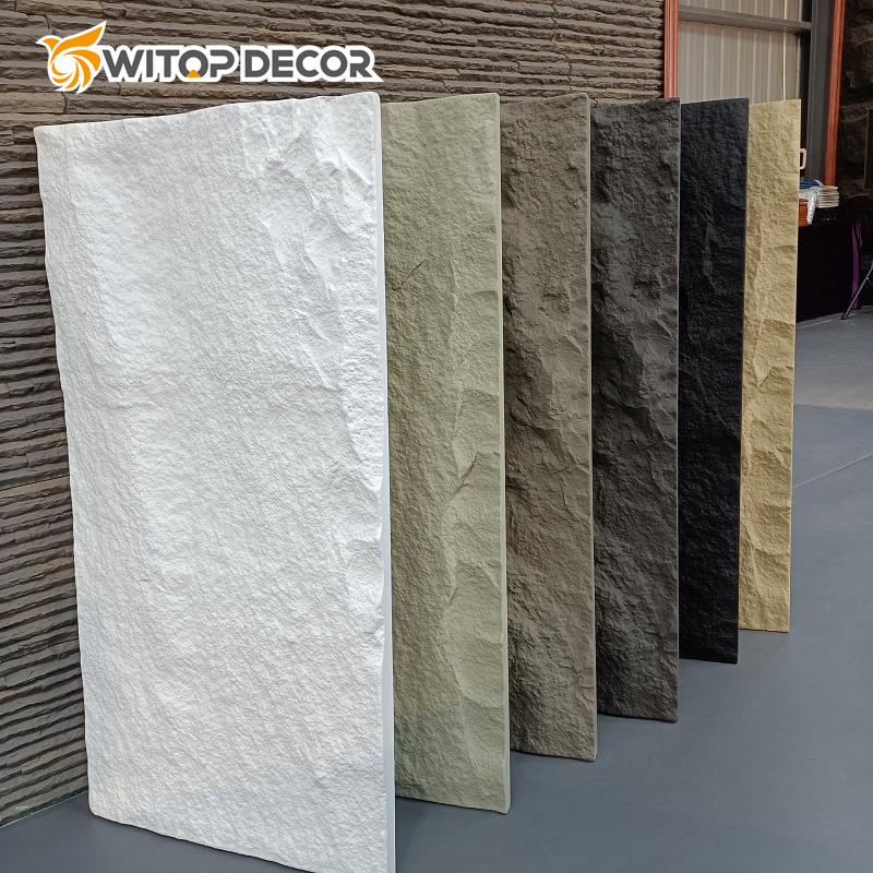 Polyurethane Stone Panels Home Decoration PU Cultural Wall Stone