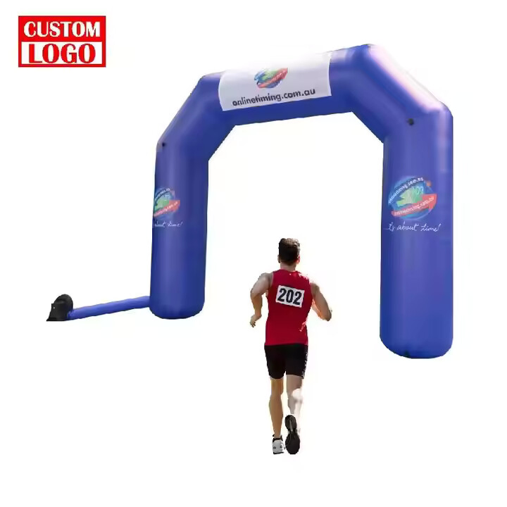 Custom Inflatable Rainbow Arch Birthday Wedding Party Decoration with Free 3D Design