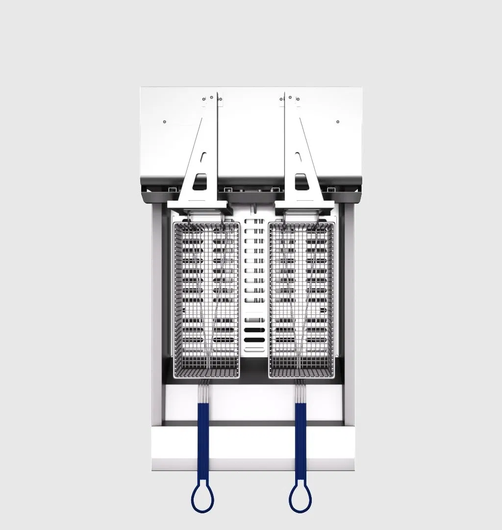 Versatile Stainless Steel Deep Fryer for Large Capacity Cooking Needs