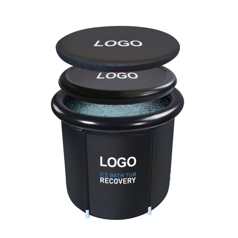 Портативная ванна для ледяных ванн, надувная