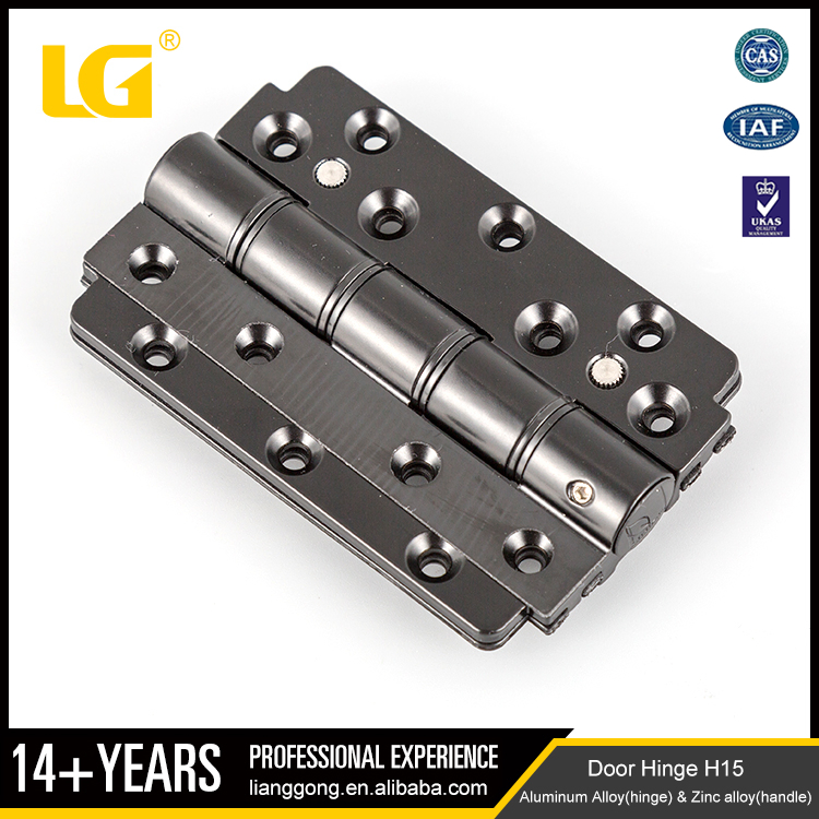 OEM ISO9001 Rectangle Aluminum Profile Wooden Door Butterfly Locking Hinge