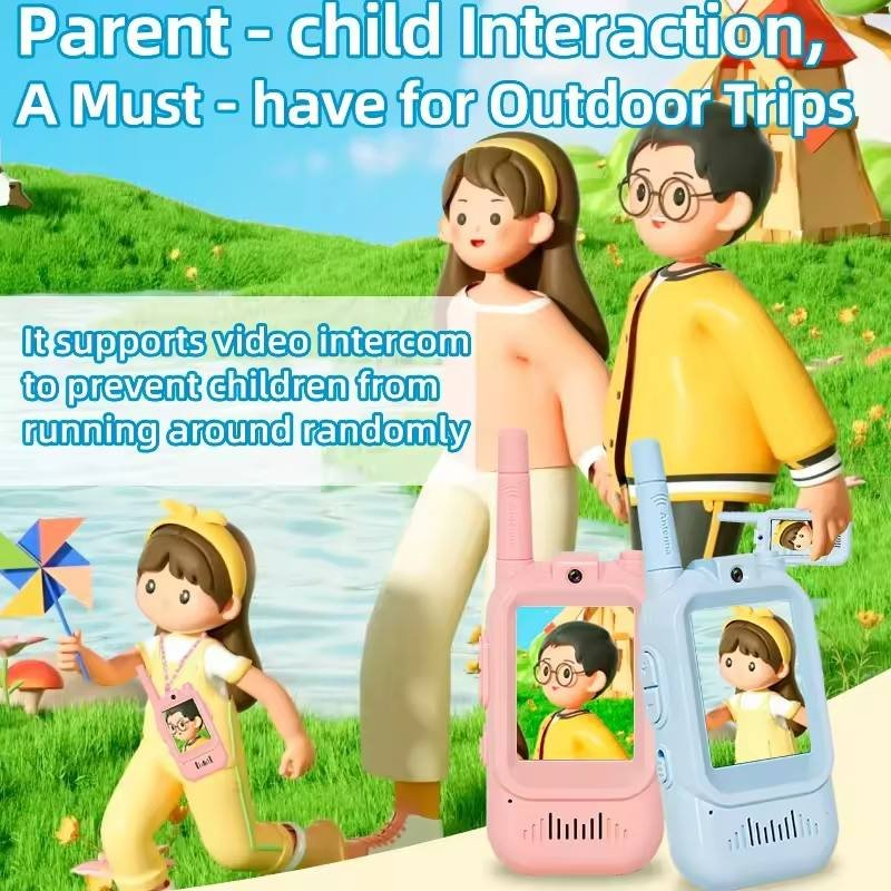 Детская рация с видеосвязью, игрушка для детей