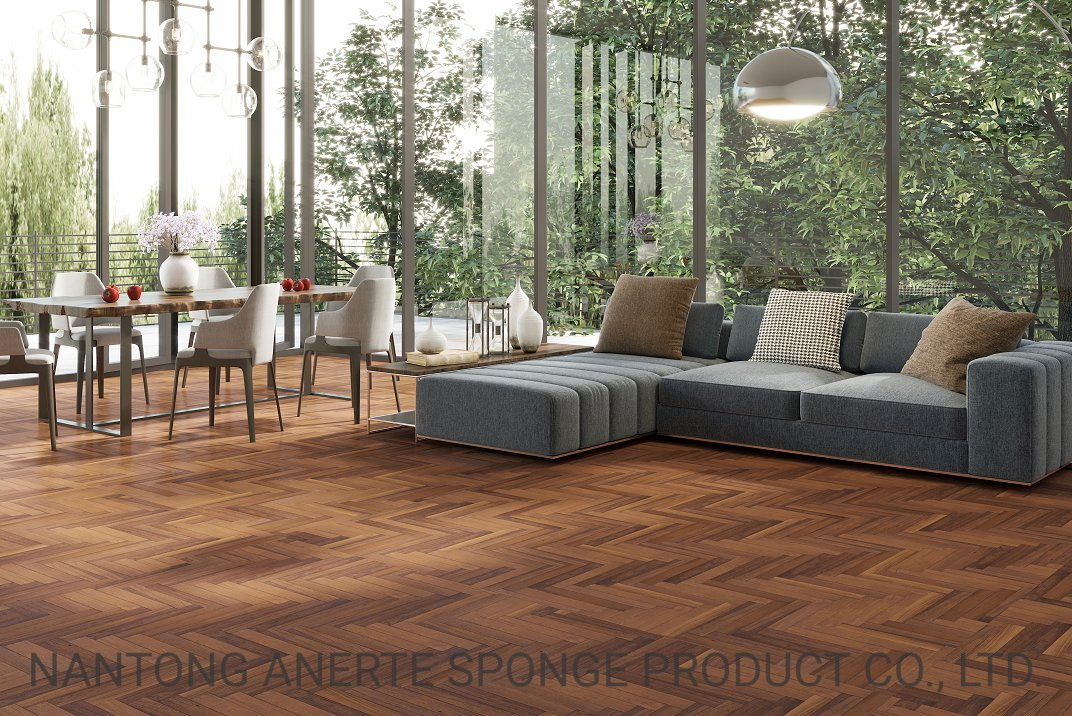 Timber Hybrid Hardwood Floor with Rigid Core and Padding