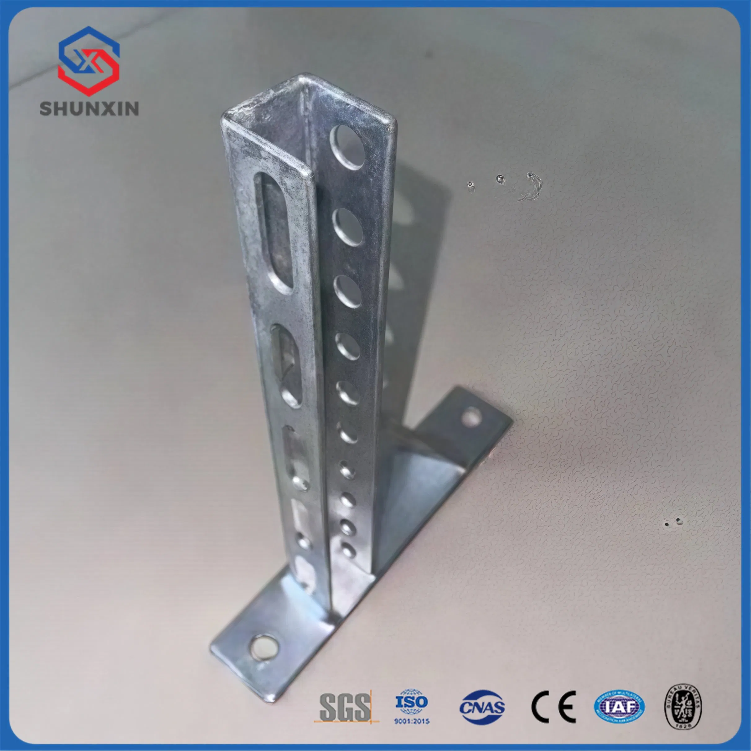Hot DIP Galvanized Seismic Stabilizer Bracket Explosion-Proof and Fireproof for C-Pillar Channel