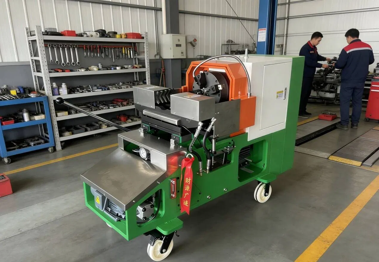 DN15-65/DN14-100 Pipe Threading Machine 8 7kw Quick Delivery Options