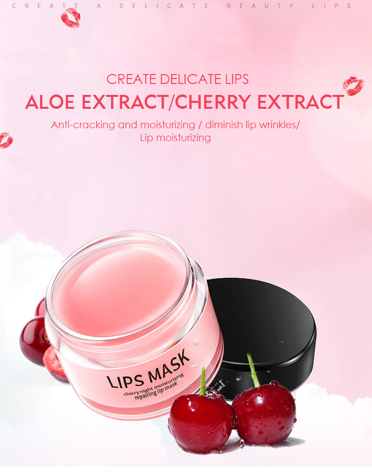 Private Brand Name Lip Care Factory Customizable Moisturizing Rose Lip Mask