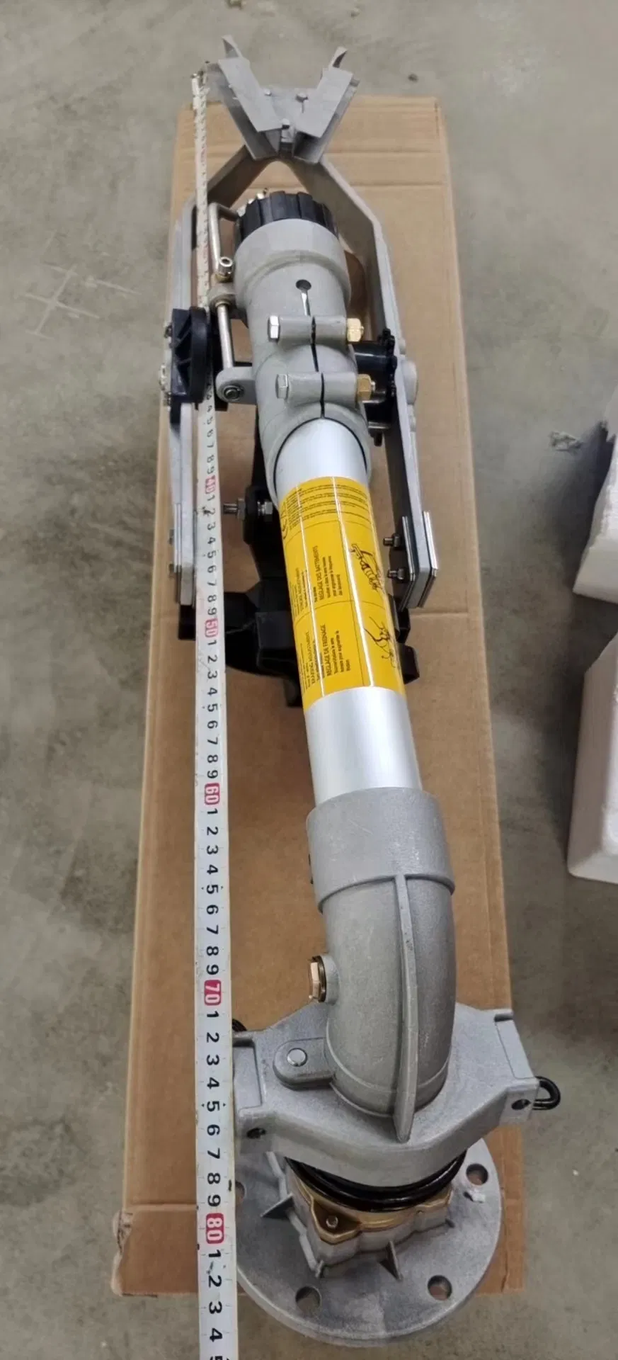Big Farm Irrigation System 62m Long Shoot Radius 360 Degree Rotary Adjustable Elevation Vortex Big Rain Gun