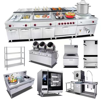 Um-Uu-6 Stainless Steel Kitchen Equipment 6 (2/4) Burner Electric Induction Cooker (Square) & Cabinet & Electric Oven Commercial 6 (2/4) Burner Electric Stove