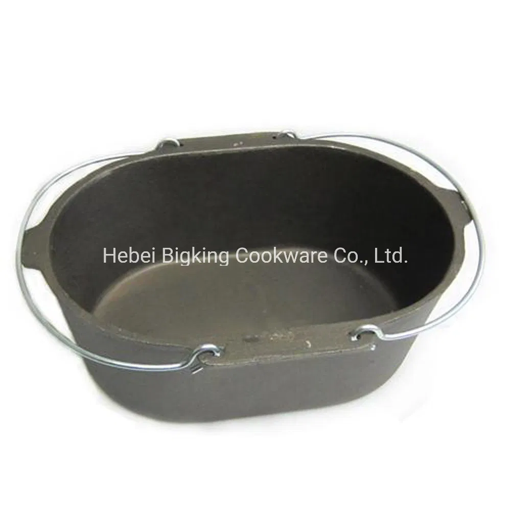 New 9qt Bucket Shape Cast Iron Dutch Oven