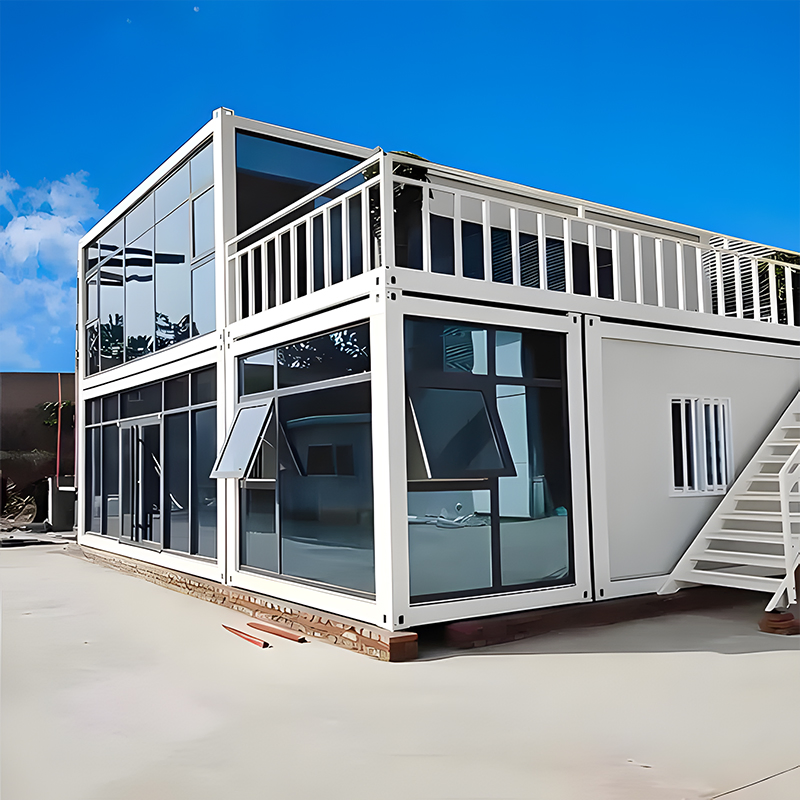 Customized 20FT 40FT Prefab Container House Unit with Light Steel Structure Frame From China Manufacturer