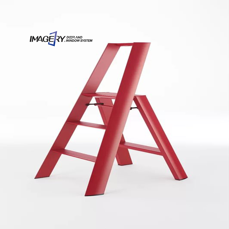 Custom Color Convenient Design Folding Aluminum 3 Step Ladder