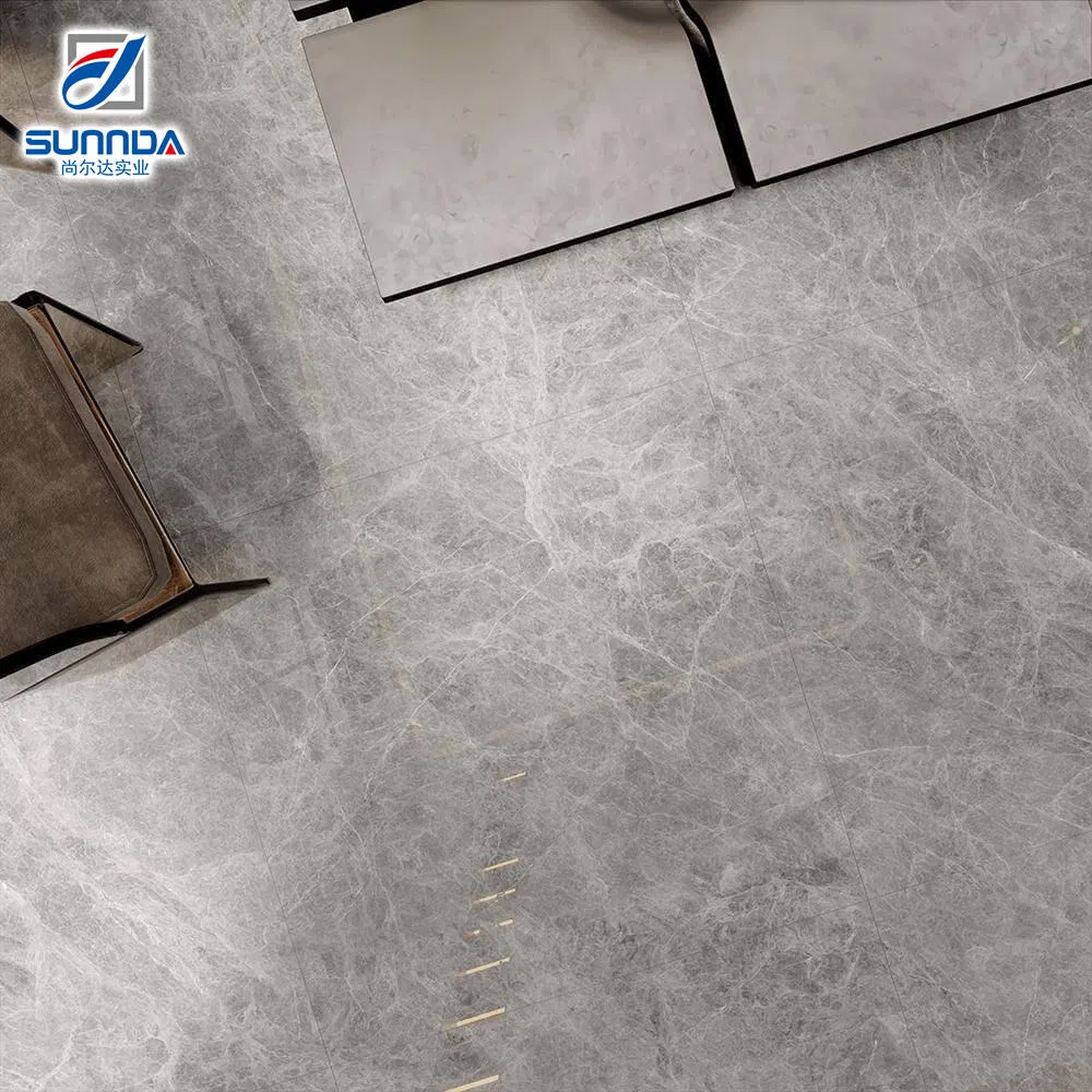 High Glossy Interior Room 1000X1000mm Floor Ceramic Tiles Marble Design Rectified White Carrara Marble Designs Glazed Polished Porcelain Tile