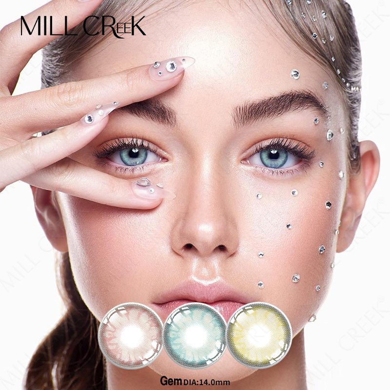 Mill Creek Wholesale High Quality Comfortable Soft Lens Cosmetic Contact Lens Eye Color Contact Lens