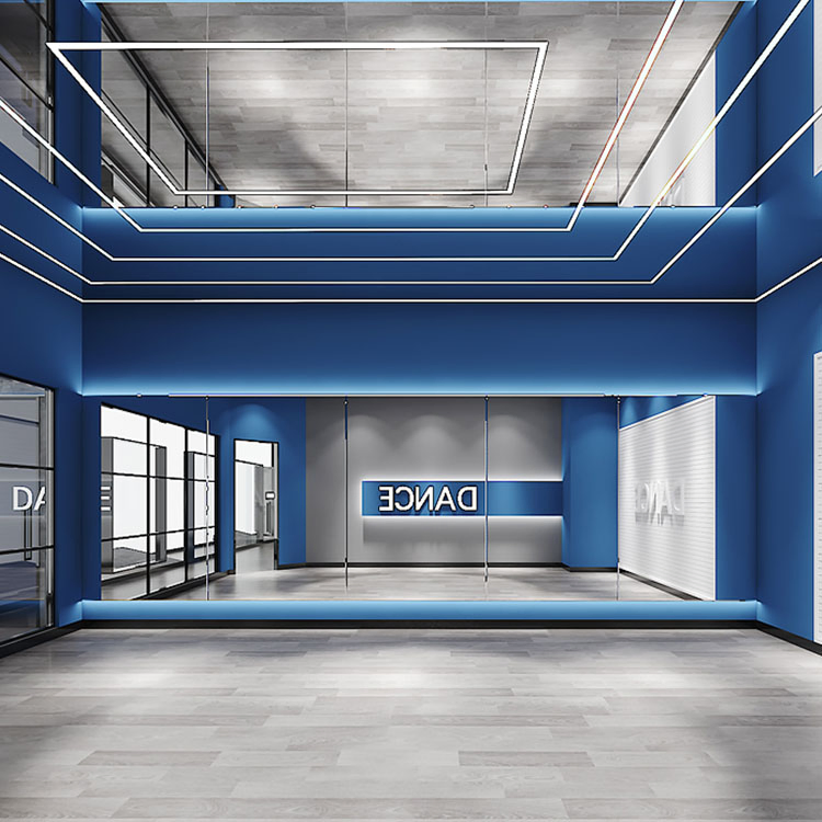 Factory Custom Yoga Studio Dance Studio Gym Covering Safety Film Explosion-Proof Mirrors