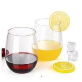 Пластиковый бокал для вина многоразовый, персонализированный