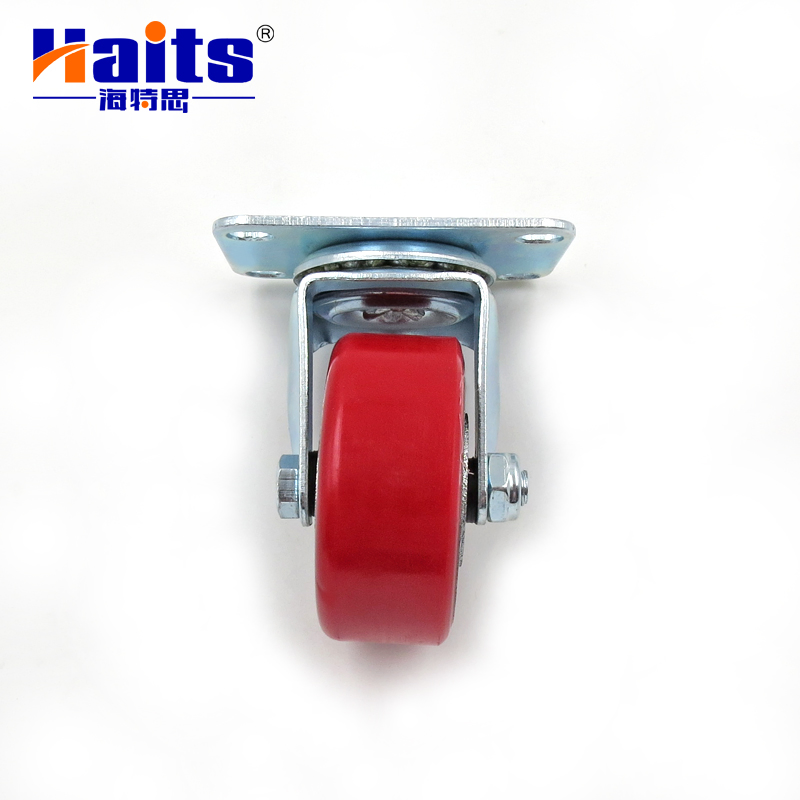 Furniture Components Swivel PU Industrial Caster Wheel From China