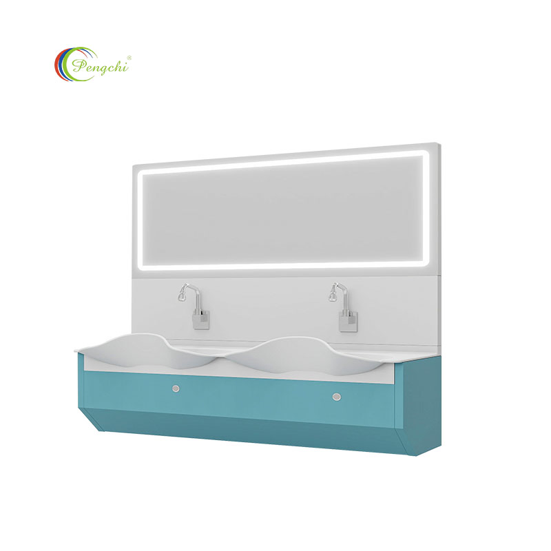 Double or Triple Basin Operating Room Medical Handwashing Sink for Multiple Users