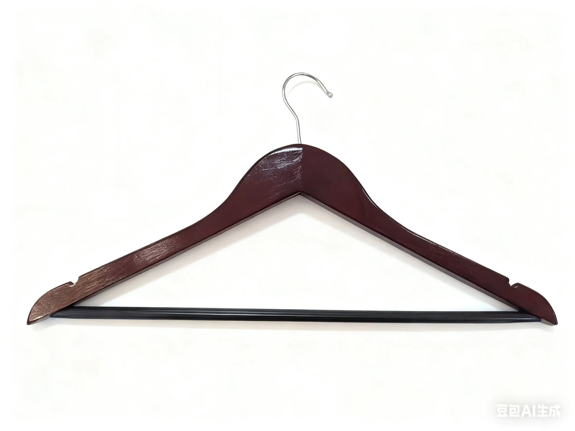Top Quality Wood Cloth Hanger in Cherry Colour Walnut Colour for Clothing