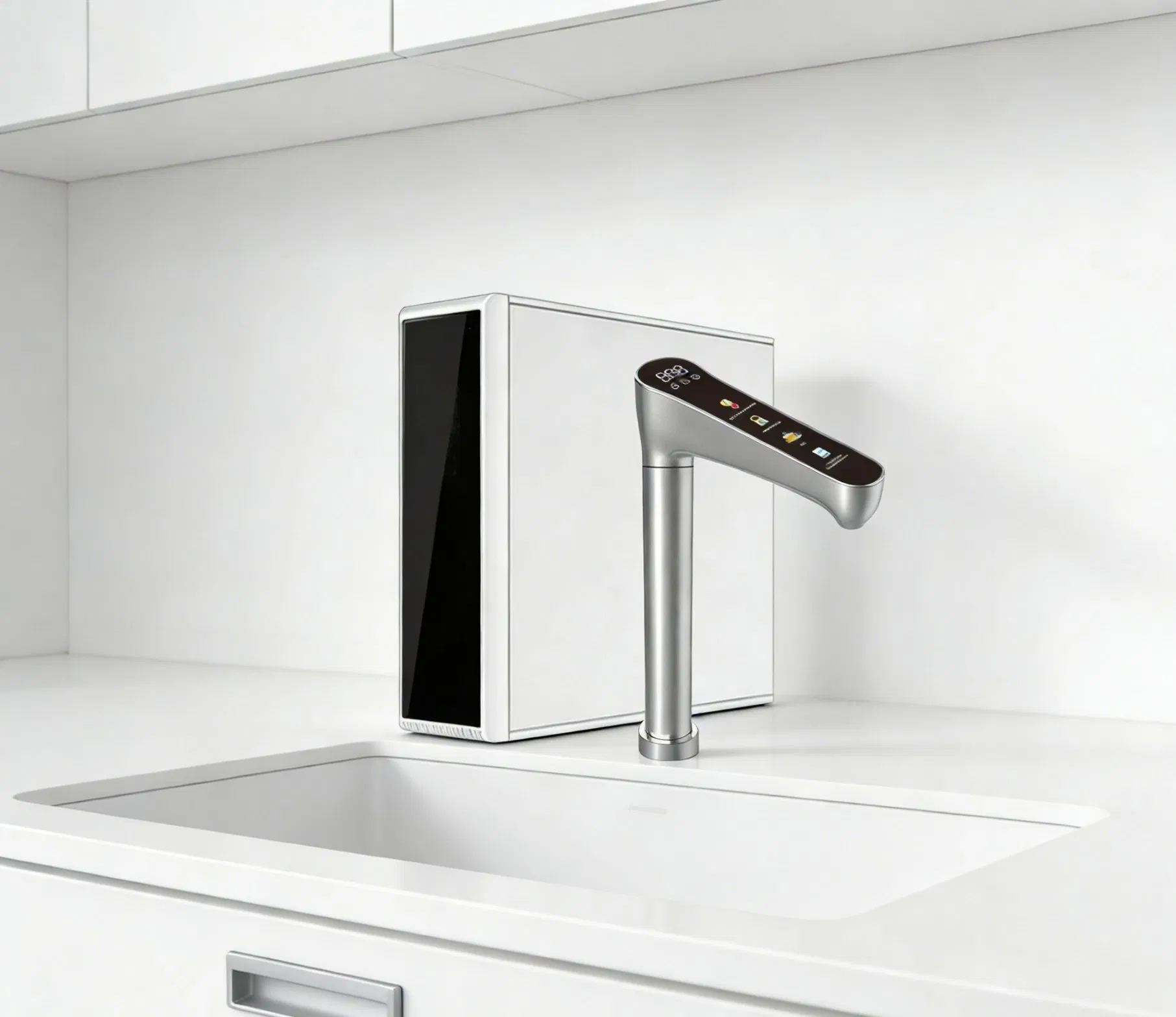Instant Hot Faucet with User-Friendly Temperature Settings for Families