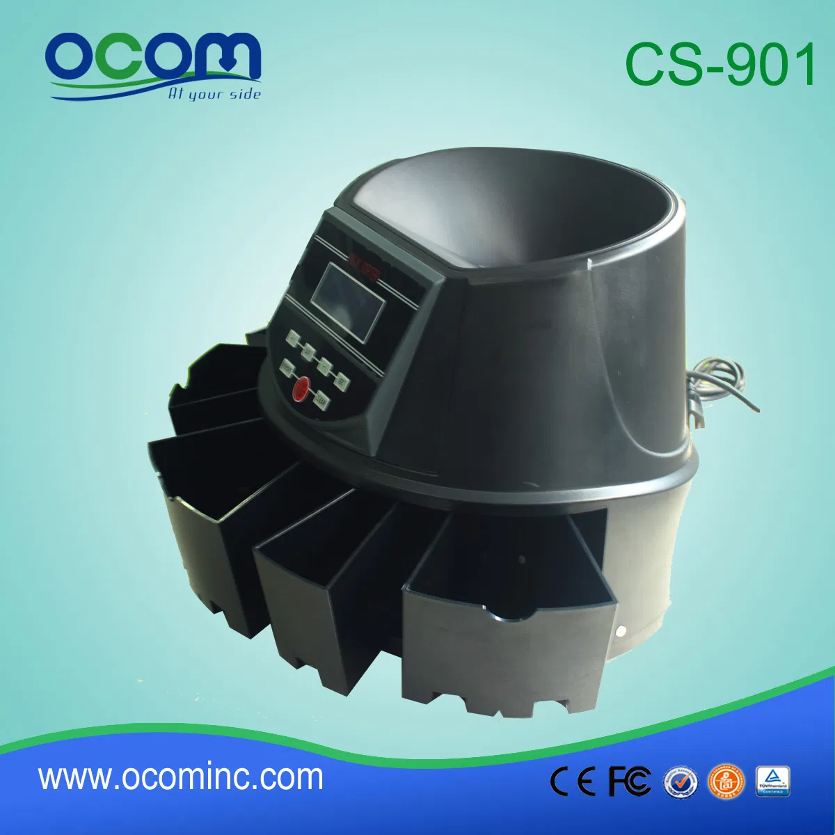 China Auto Function Bill Coin Counting Machine