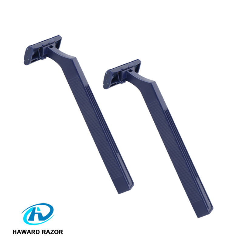 Poly Bag Packing Twin Blade Plastic Handle Disposable Razor